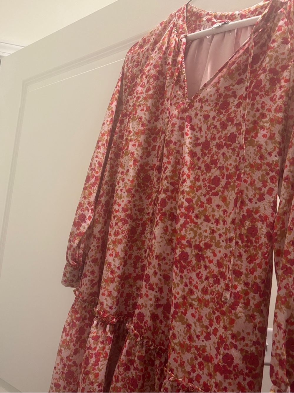J. Crew Pink Floral Dress